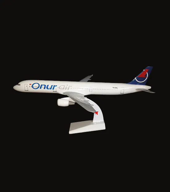 Airbus A321 CEO Logo Baskılı Uçak Maketi