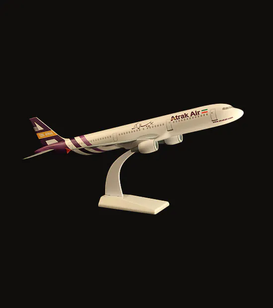 Airbus A321 CEO Logo Baskılı Uçak Maketi