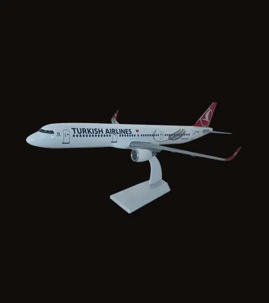 Airbus A321neo Logo Baskılı Uçak Maketi