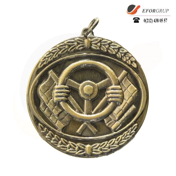 Motor Sporları Altın Renk Madalya