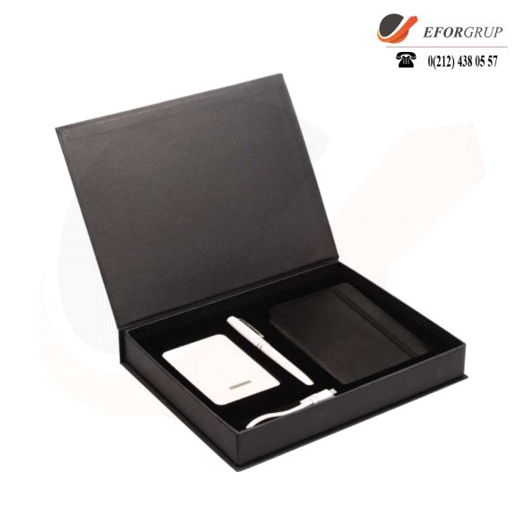 ANTALYA Vip Set(Powerbank+Cep Defteri+Kalem)