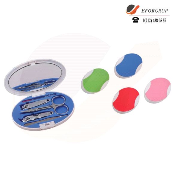 Aynalı Manikür Seti