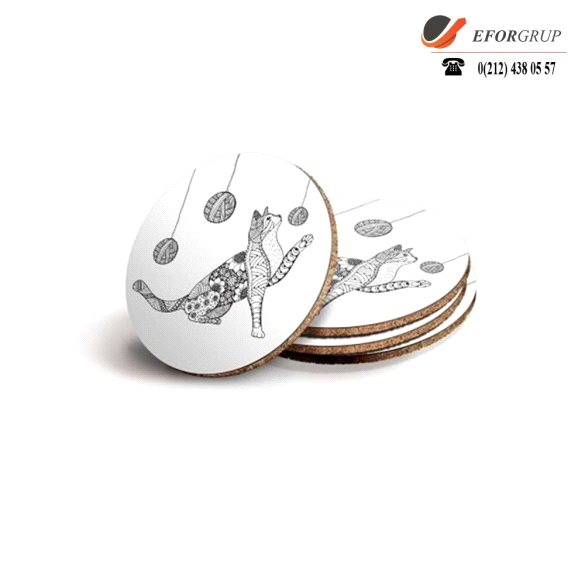 Yuvarlak Bardak Altlığı