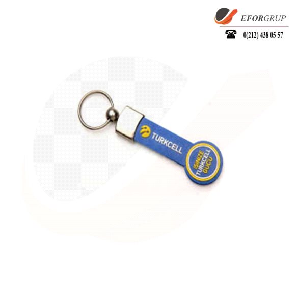 Baskılı Kauçuk Anahtarlık