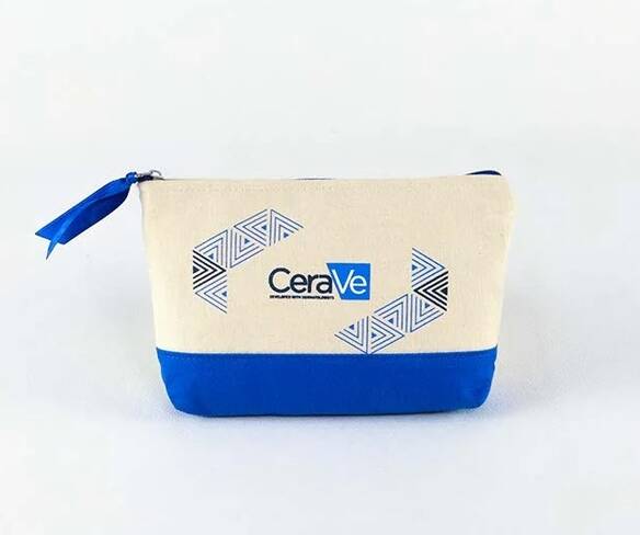 BASKILI MAKYAJ ÇANTASI