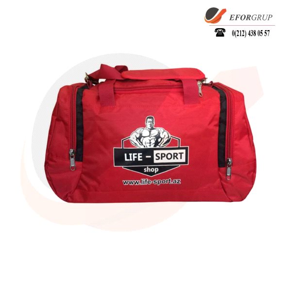 Baskılı Spor Çantası