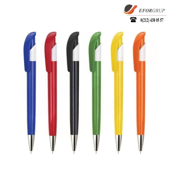 Basmalı Renkli Tükenmez Kalemler