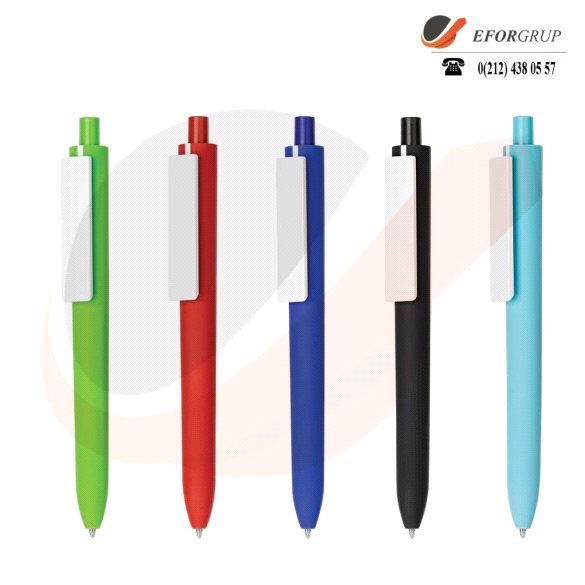 İstenilen Renkte Basmalı Tükenmez Kalem