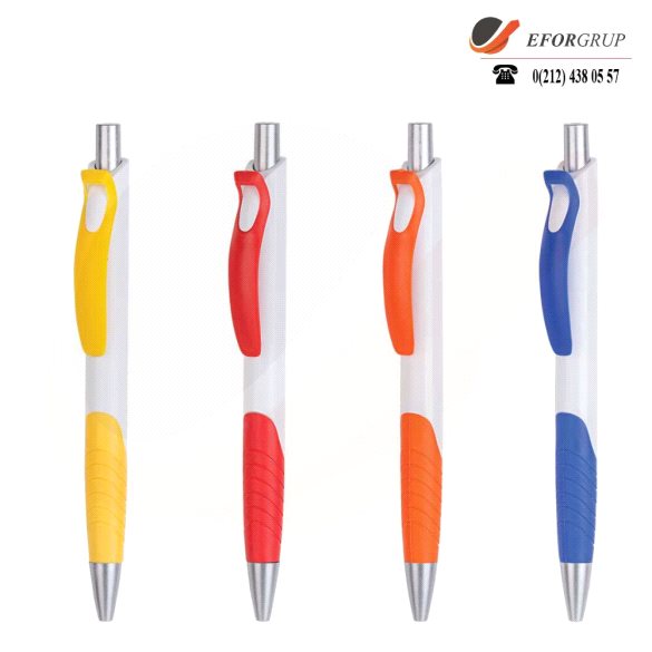 Metal Uçlu Basmalı Tükenmez Kalemler