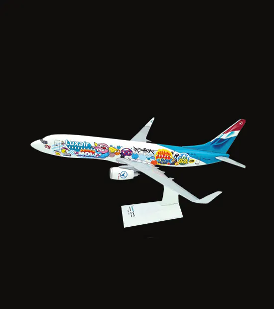 Boeing 737-800 Logo Baskılı Uçak Maketi