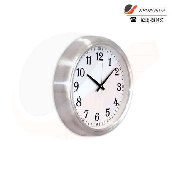 Metal Çerçeveli Duvar Saati