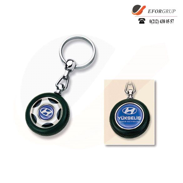 Çift Taraf Domeks Baskılı Anahtarlık