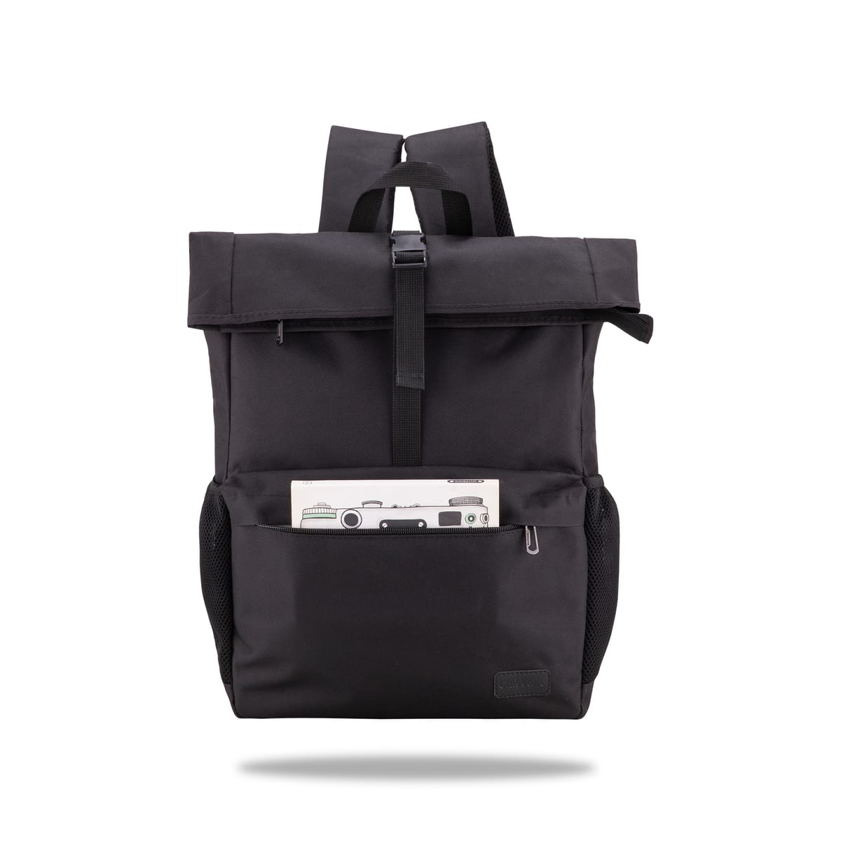 Classone BP-HYB100 Heybe Serisi Wtxpro Su Geçirmez Kumaş 15.6 İnch Uyumlu , Notebook, Laptop, Macbook Sırt Çantası - Siyah