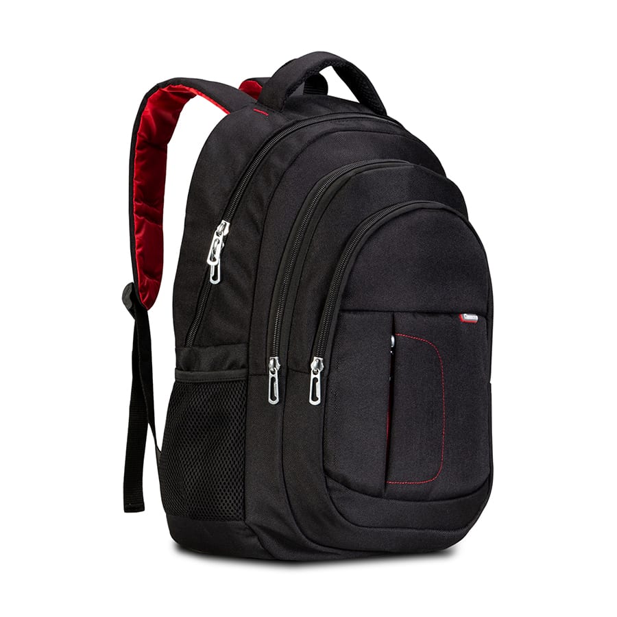 Classone BP-L100 Milano Serisi WTXpro Su Geçirmez Kumaş 15, 6 İnch Sırt Çantası - Siyah