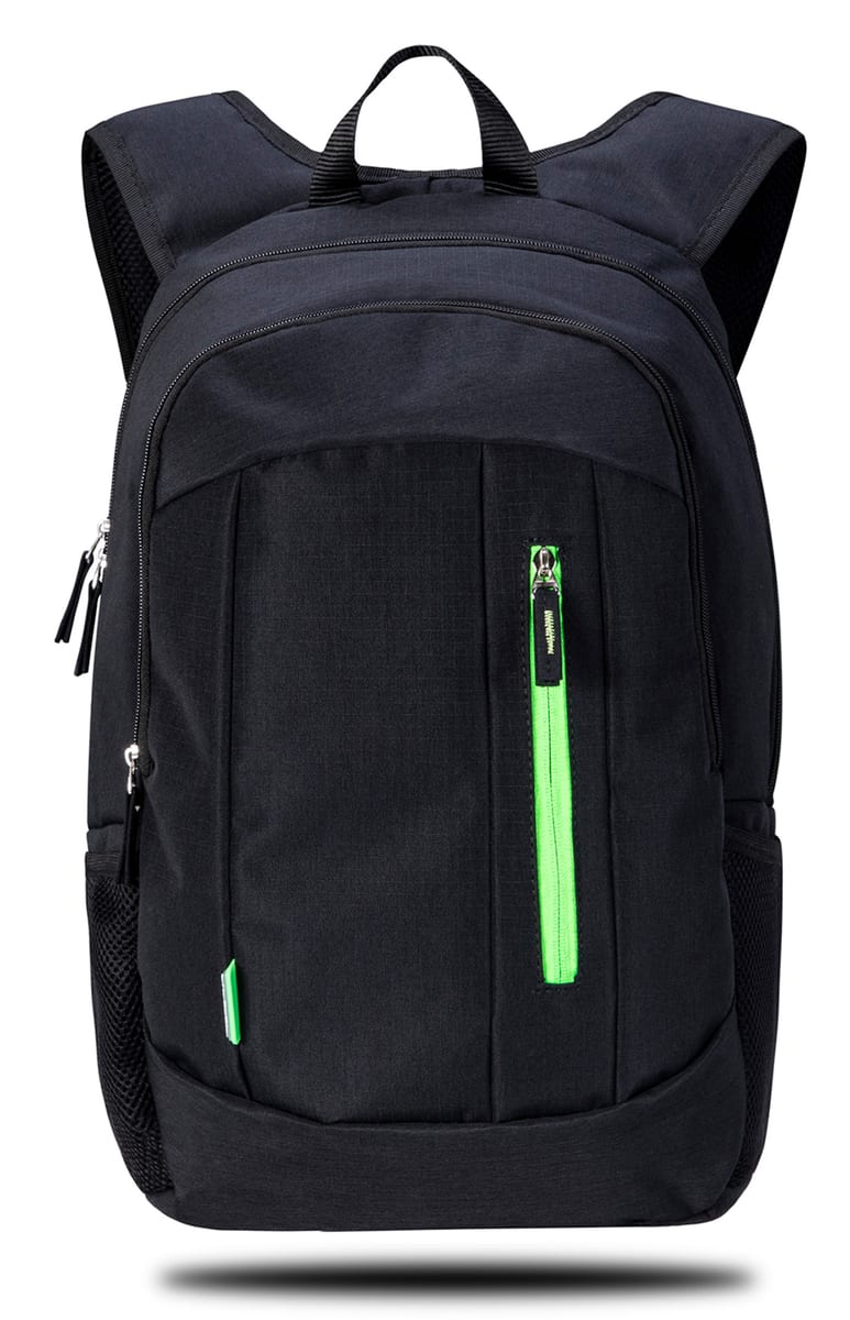 Classone BP-S360 New Trend Sport Style Serisi WTXpro Su Geçirmez Kumaş Notebook Sırt 15, 6 İnch Çantası - Siyah