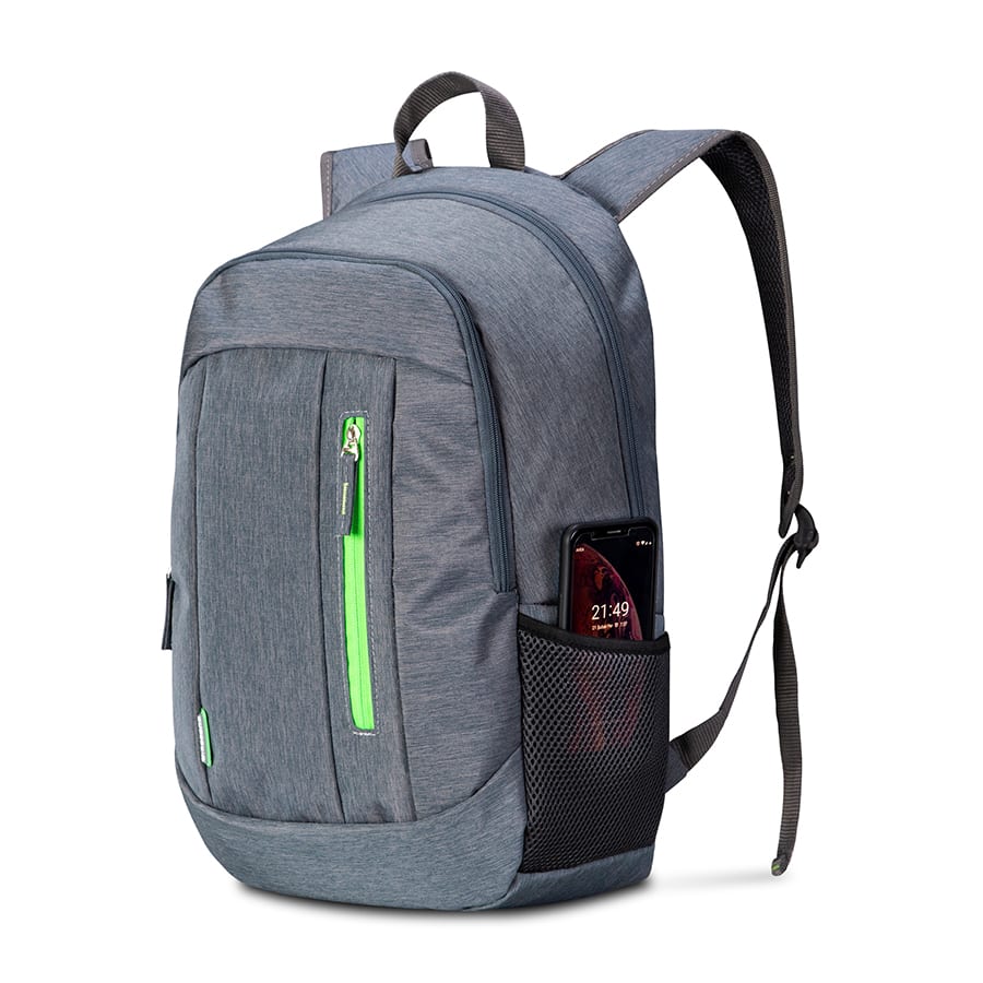 Classone BP-S364 WTXpro Su Geçirmez Kumaş New Trend Sport Style Serisi Sırt 15, 6 İnch Çantası - Gri