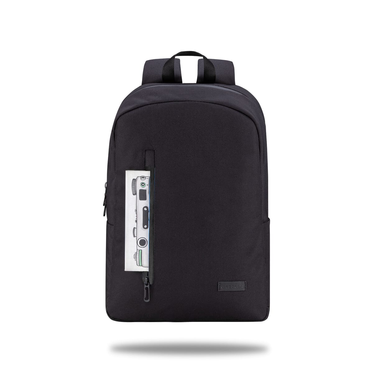 Classone BP-WTX200 Pro 15.6 İnch , Su Geçirmez Kumaş Ve Su Geçirmez Fermuar Notebook, Laptop Macbook Sırt Çantası -siyah