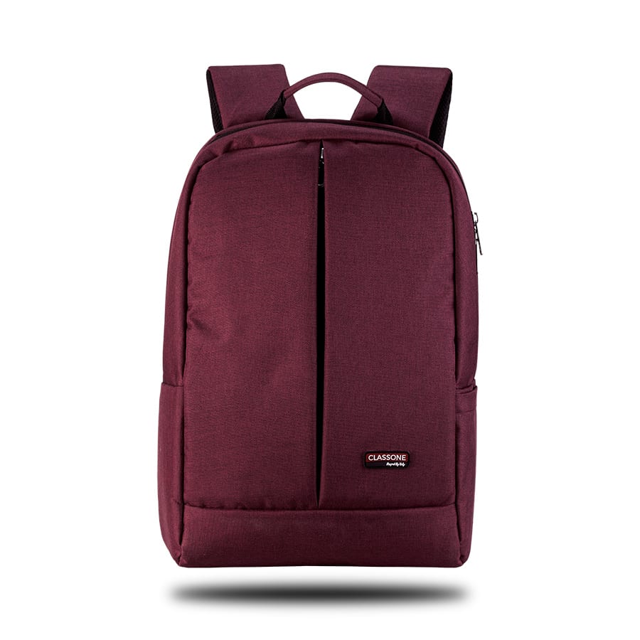 Classone BP-Z205 Zaino Serisi 15, 6 İnch Notebook Sırt Çantası / Bordo