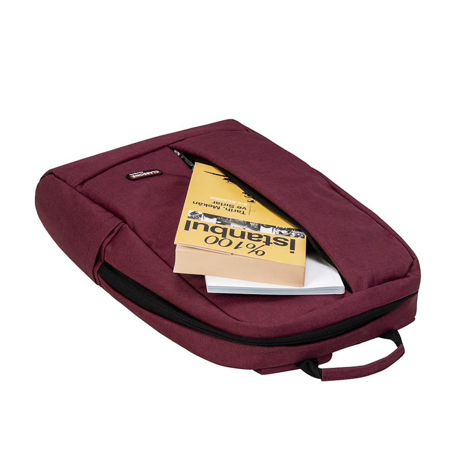 Classone BP-Z205 Zaino Serisi 15, 6 İnch Notebook Sırt Çantası / Bordo