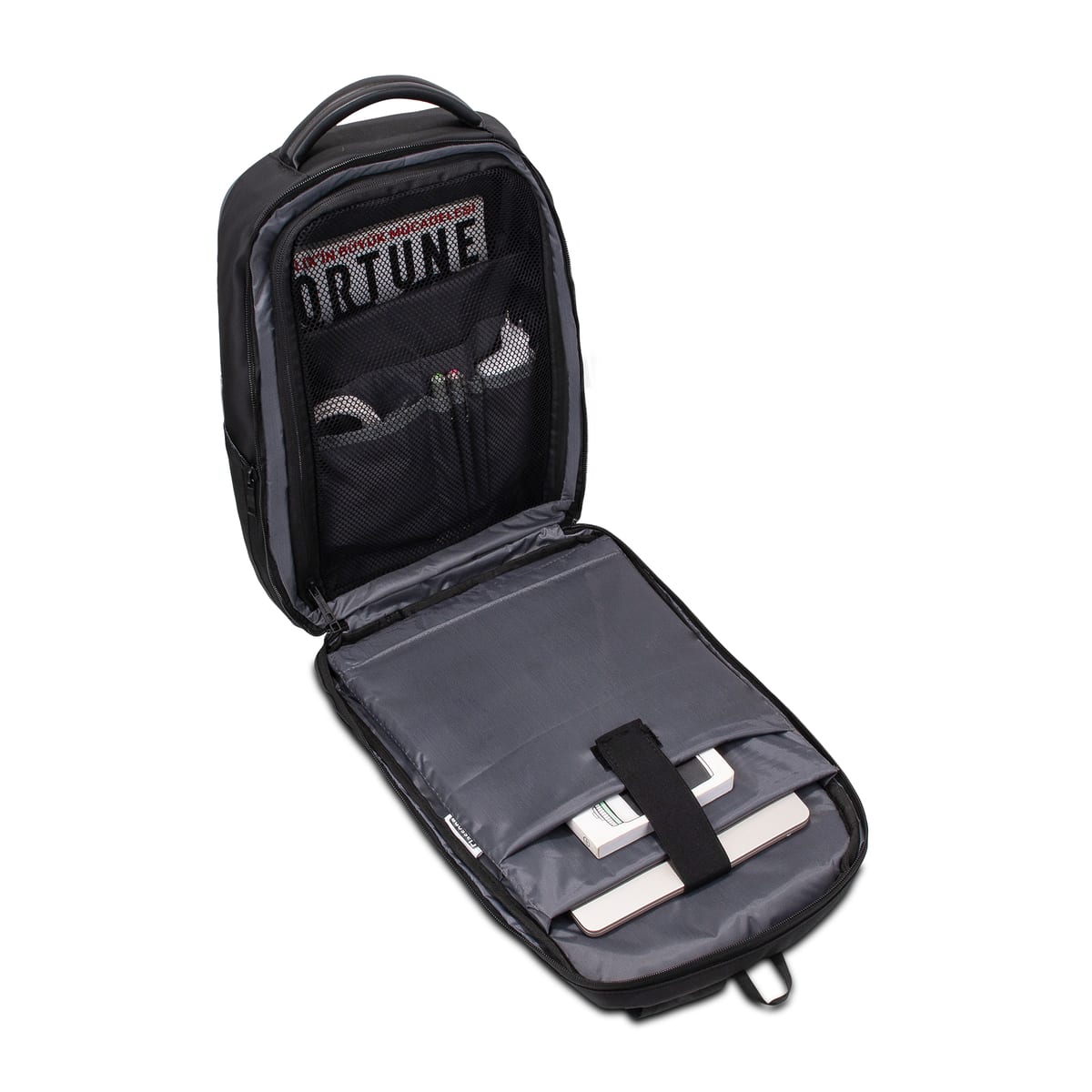 Classone GA-0010 Gauntlet V1 Sert Kabuk Serisi 15.6 İnch WTX Pro Su Geçirmez Kumaş Laptop Çantası -siyah