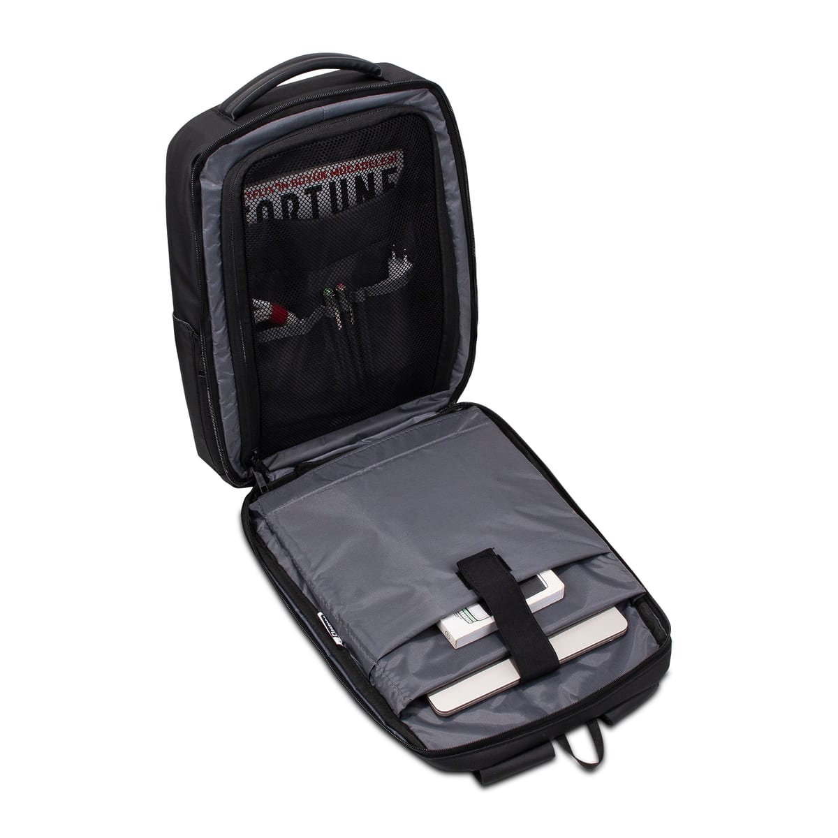 Classone GA-0014 Gauntlet V1 Sert Kabuk Serisi 15.6 İnch Uyumlu WTX Pro Su Geçirmez Kumaş Laptop Çantası -gri
