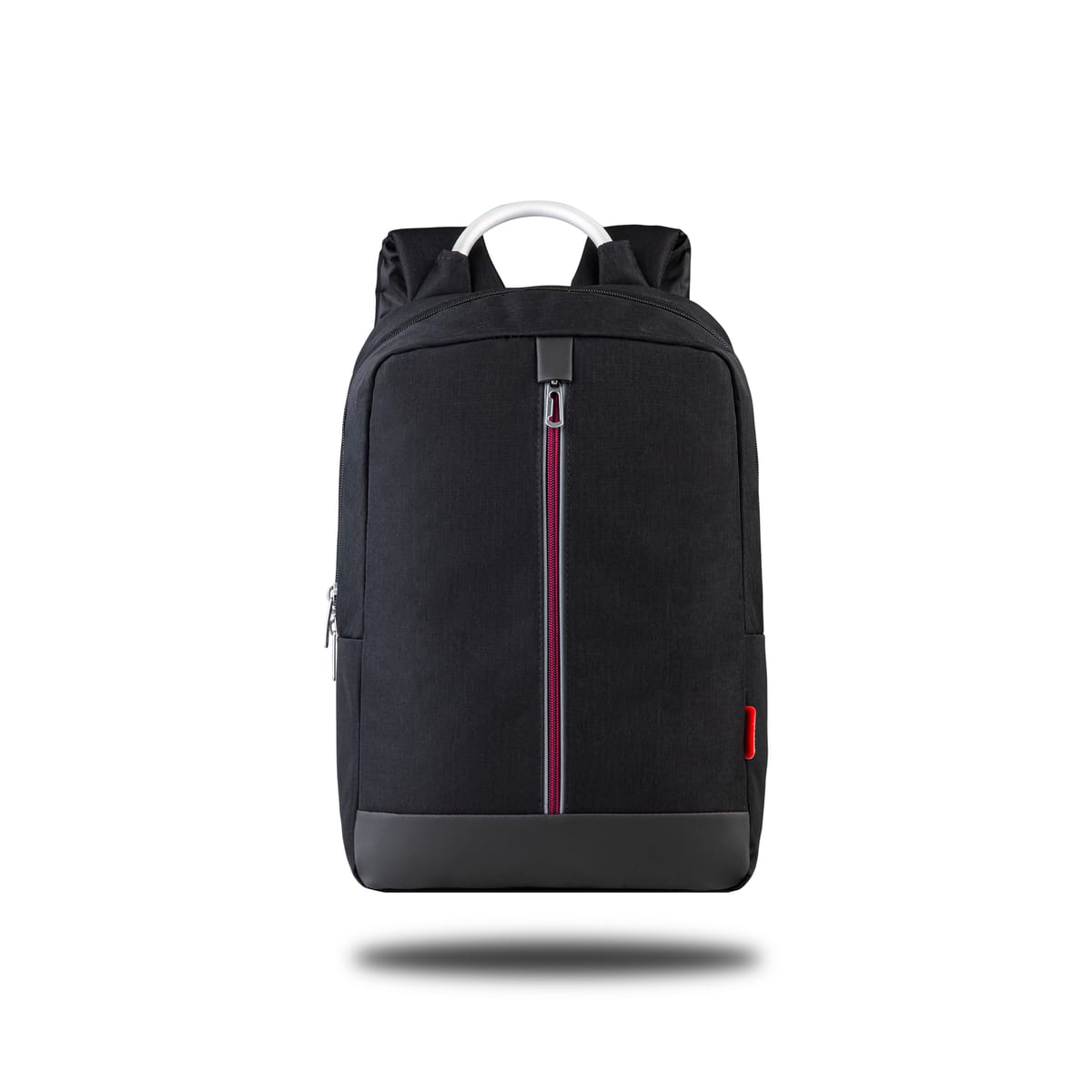 Classone Genoa Serisi PR-R400B WTXpro Su Geçirmez Kumaş 15.6 Notebook Sırt Çantası-siyah-bordo Astar