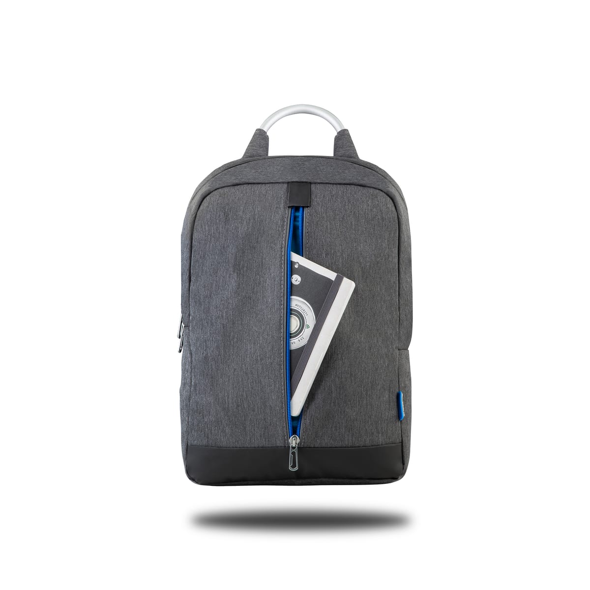 Classone Genoa Serisi PR-R404M WTXpro Su Geçirmez Kumaş 15.6 Notebook Sırt Çantası-gri-mavi Astar