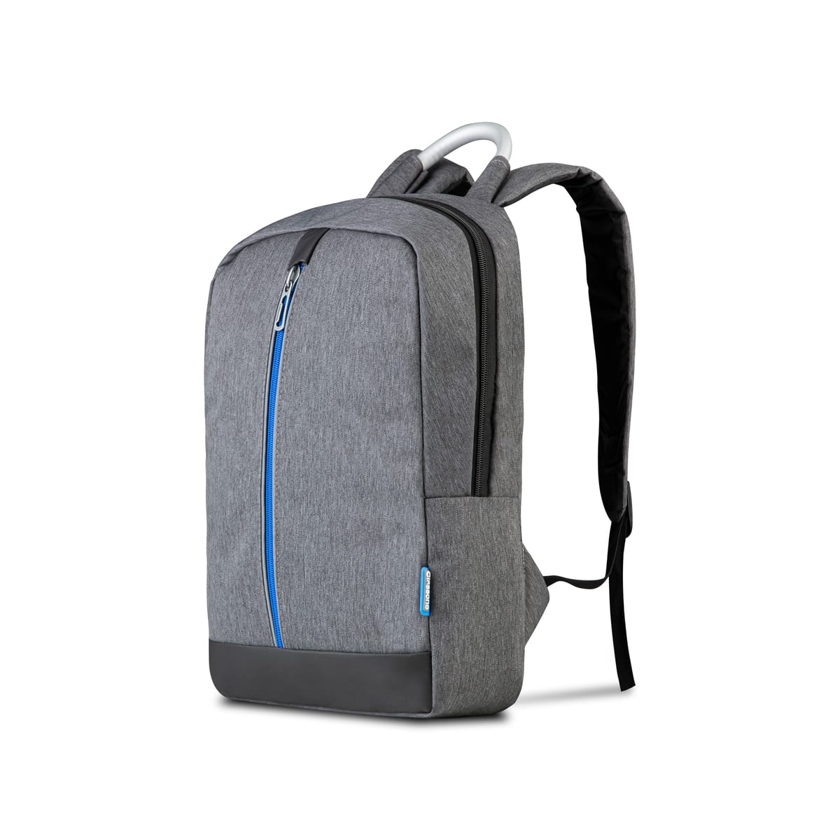 Classone Genoa Serisi PR-R404M WTXpro Su Geçirmez Kumaş 15.6 Notebook Sırt Çantası-gri-mavi Astar