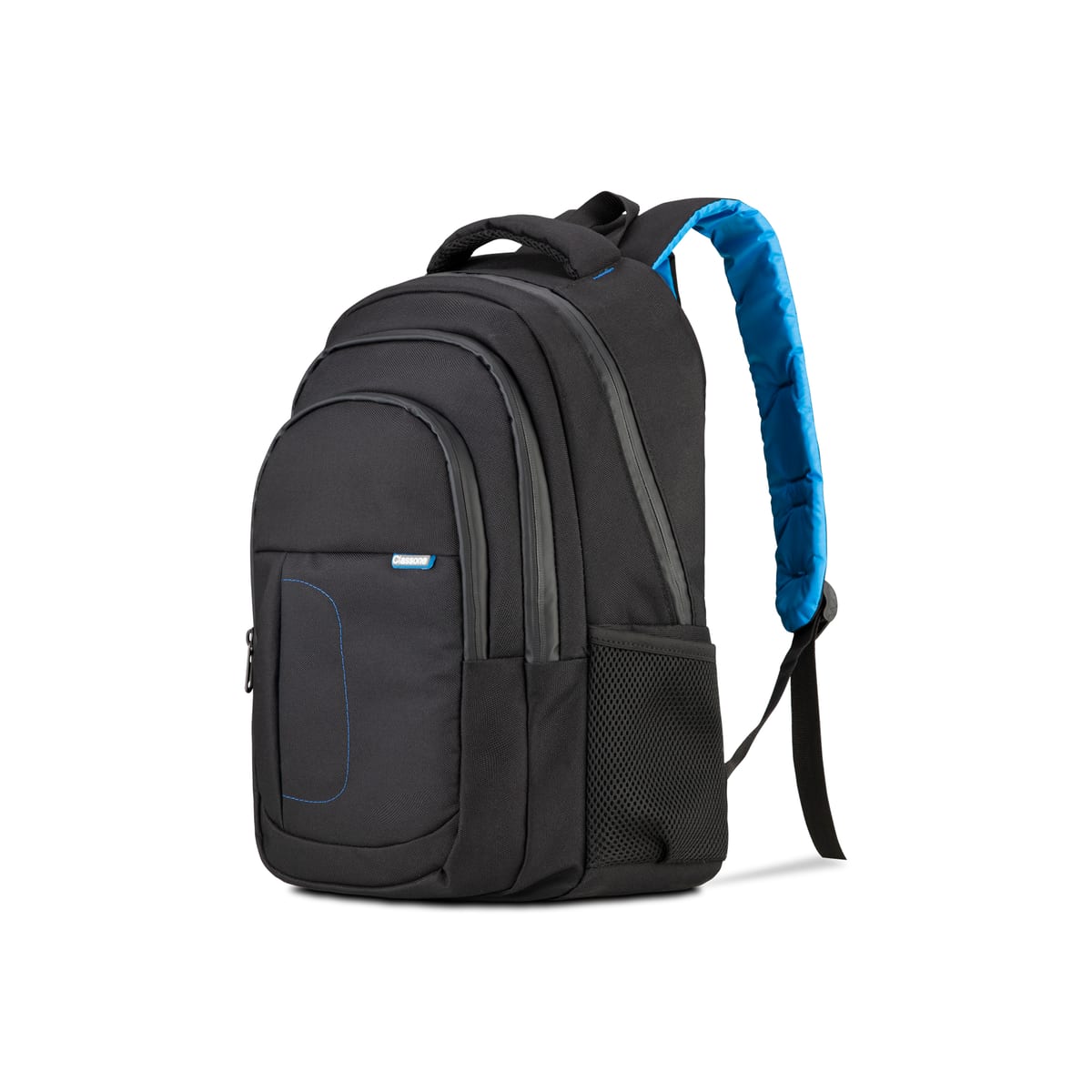 Classone Milano Serisi BP-L100-Pro 15.6 İnch WTXpro Su Geçirmez Kumaş Ve Fermuarlı Sırt Çantası - Siyah