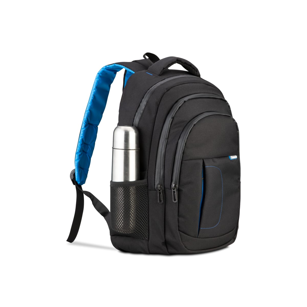 Classone Milano Serisi BP-L100-Pro 15.6 İnch WTXpro Su Geçirmez Kumaş Ve Fermuarlı Sırt Çantası - Siyah