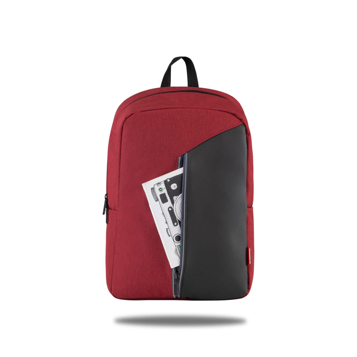 Classone Modena Serisi PR-R305 WTXpro Su Geçirmez Kumaş 15.6 Notebook Sırt Çantası-bordo