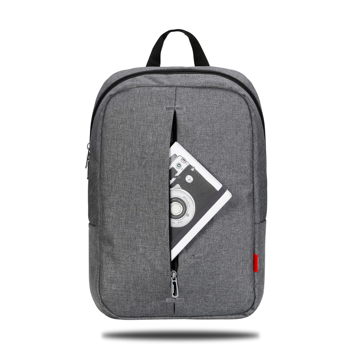 Classone PR-R164 Roma Large Serisi WTXpro Su Geçirmez Kumaş Notebook 15, 6 İnch Sırt Çantası / Gri