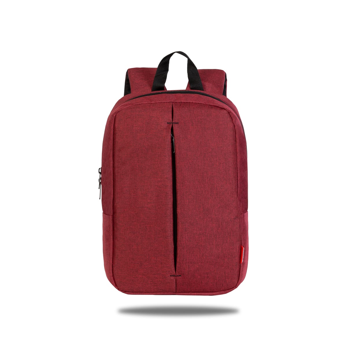 Classone PR-R165 Roma Large Serisi WTXpro Su Geçirmez Kumaş Notebook 15, 6 İnch Sırt Çantası 15.6 - Bordo
