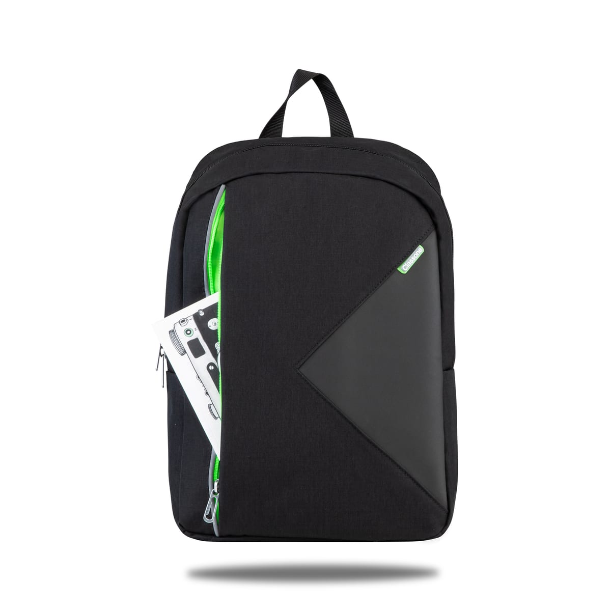 Classone PR-R200Y Lucca Serisi WTXpro Su Geçirmez Kumaş 15, 6 İnç Laptop Notebook Sırt Çantası
