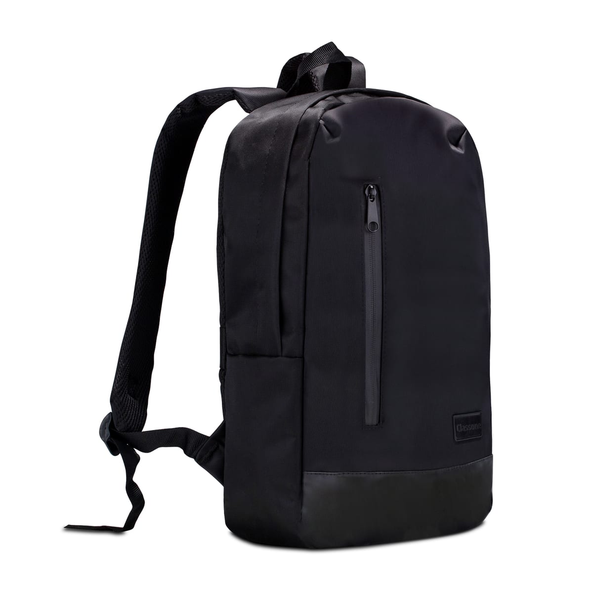Classone S-00005 VIP Deri Detaylı Wtxpro Su Geçirmez Kumaş Ve Su Geçirmez Fermuar 15.6 İnch Uyumlu Notebook, Laptop Sırt Çantası