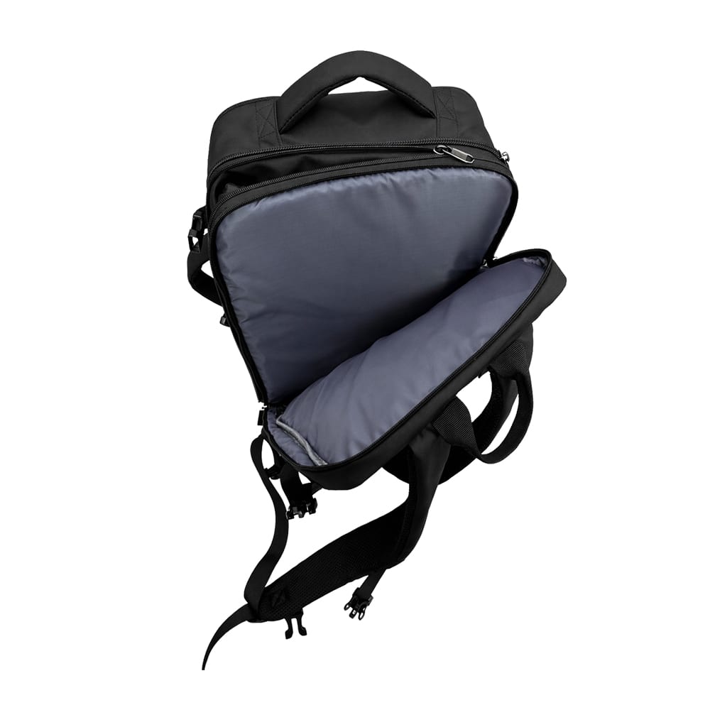 Classone TREXP-001 VIP Expandable Travel Serisi 14-17, 3 İnch Uyumlu Laptop Sırt Çantası - Siyah