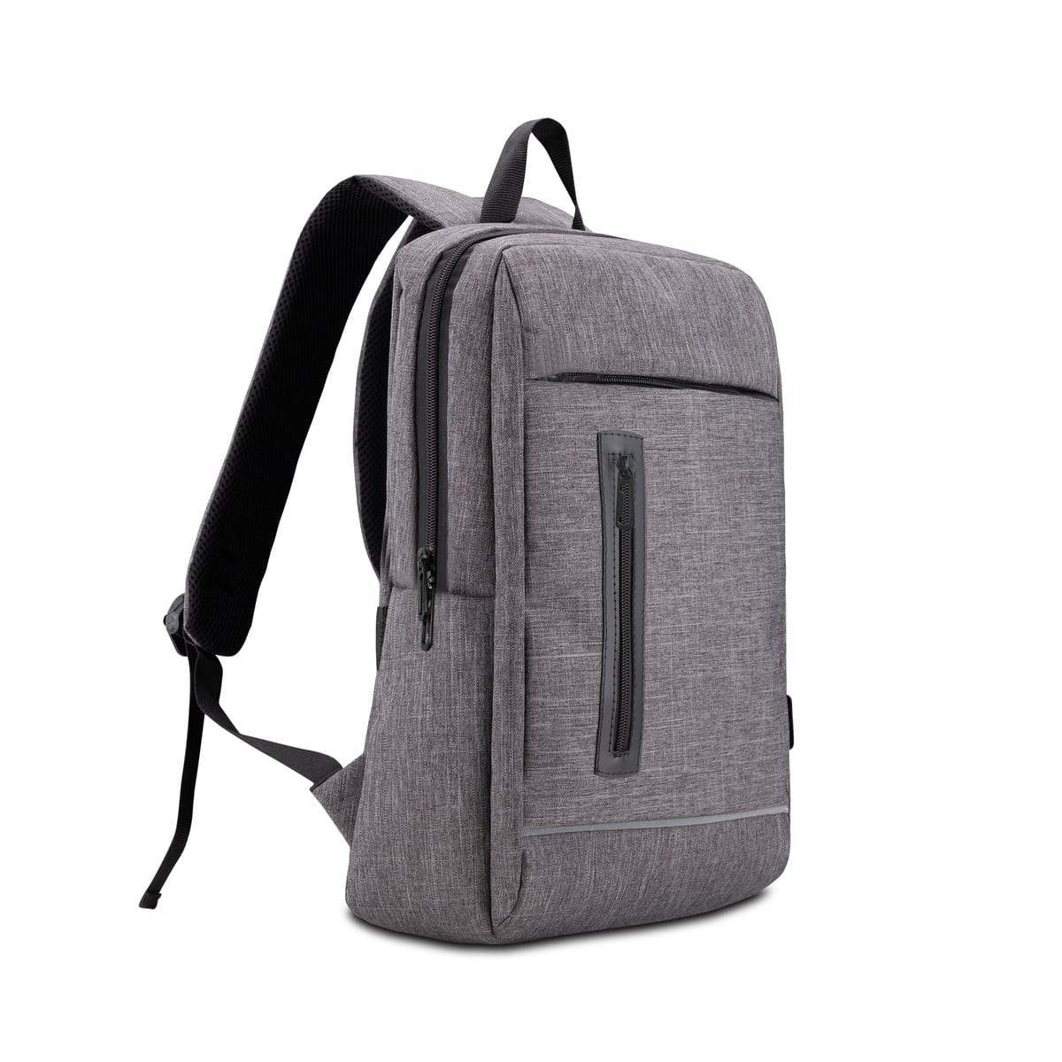 Classone Triesta Serisi, RC58-154 Geri Dönüştürülmüş Kumaş, 15.6 İnch Uyumlu Macbook, Laptop, Notebook Sırt Çantası- Keten Gri