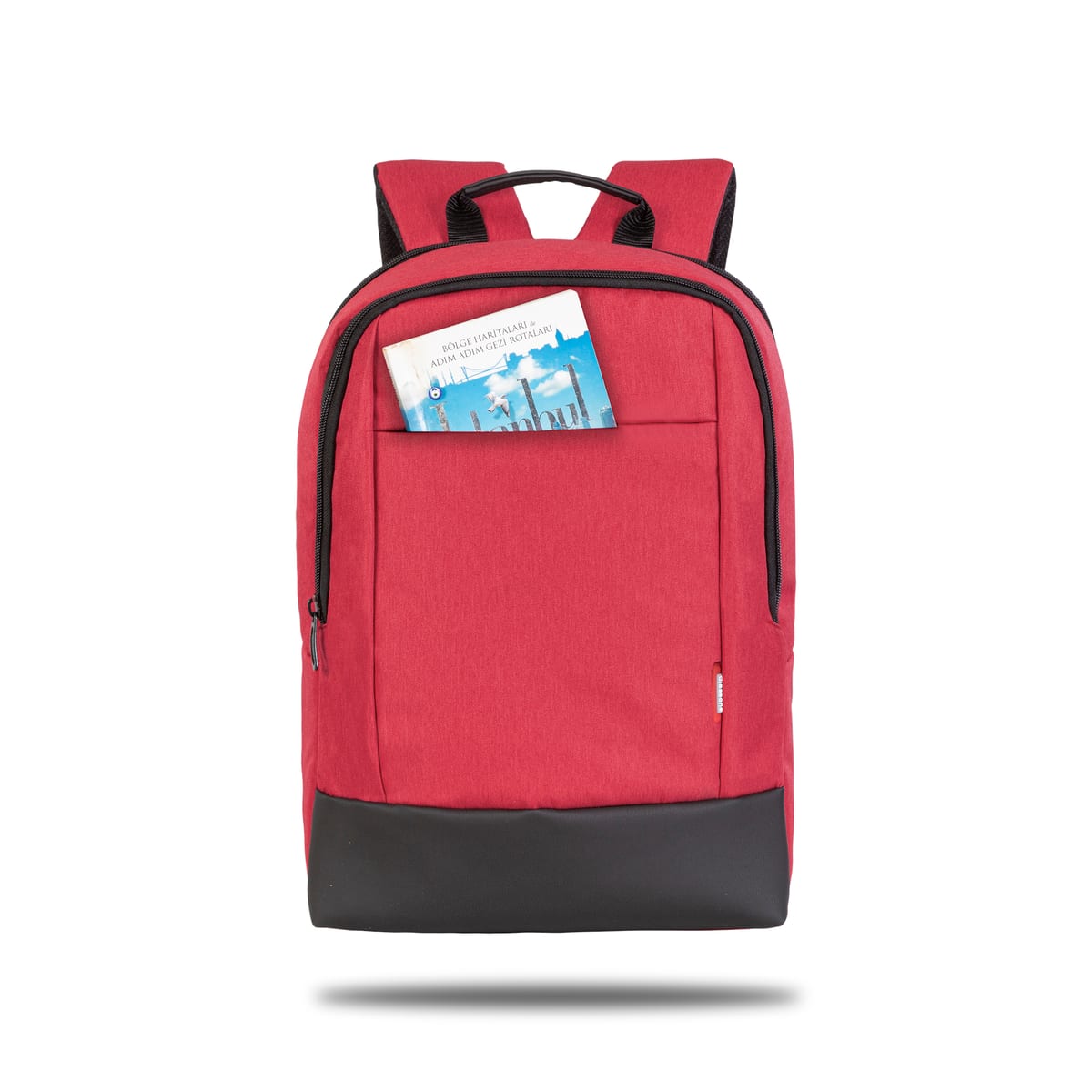 Classone TW1502 Twin Color 15.6 Sırt Notebook Çantası-kırmızı