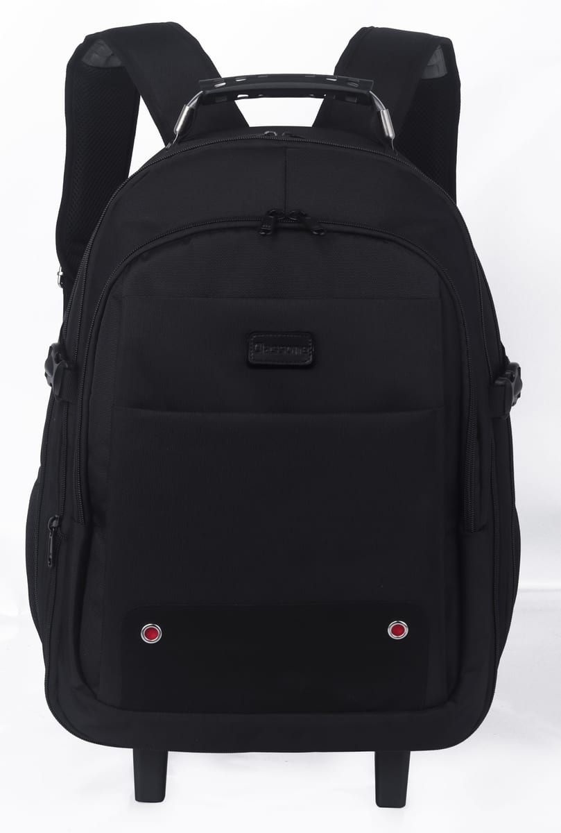 Classone VIP Travel Serisi TROL-VIP100 Tekerlekli Trolley 17, 3, 15, 6, 14 Uyumlu Sırt Laptop Çantası - Siyah