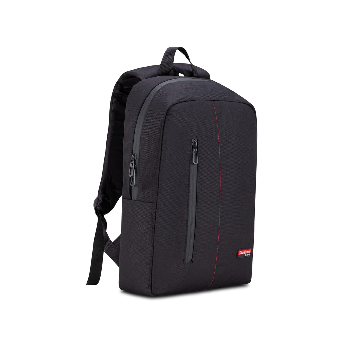 Classone WTX400SK Pro 15.6 İnch Uyumlu WTXpro Su Geçirmez Kumaş, Su Geçirmez Fermuar, Macbook , Laptop , Notebook Sırt Çantası –siyah/kırmızı