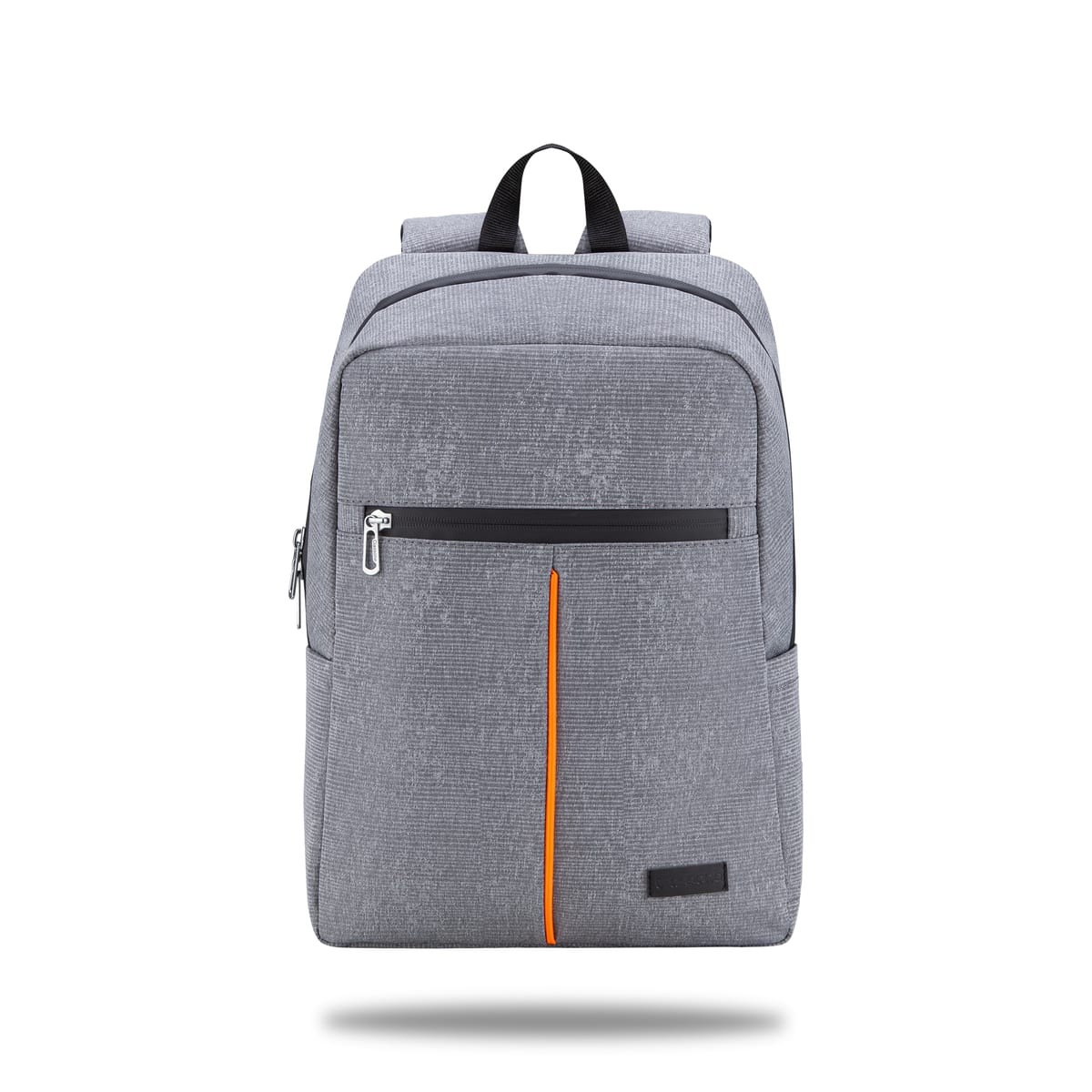 Classone WTX508GT Pro 15.6 İnch Uyumlu WTXpro Su Geçirmez Kumaş, Su Geçirmez Fermuar, Macbook , Laptop , Notebook Sırt Çantası -gri/turuncu