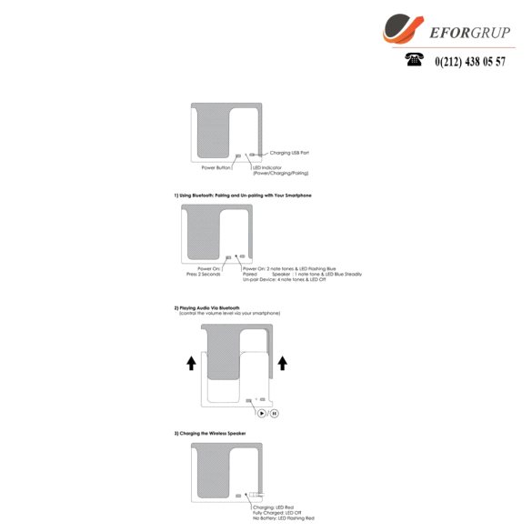 Coda Baskılı Speaker