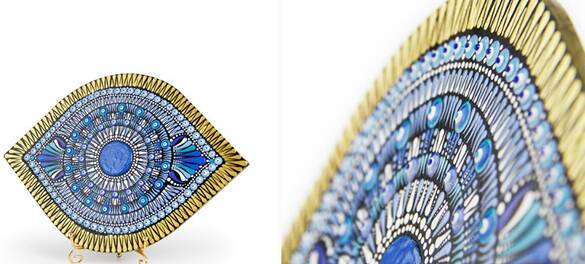 Coho Objet Coho Art El Yapımı Dekoratif Nazar Göz Sembolü