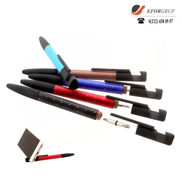 Çok Fonksiyonlu Metal Tükenmez Kalem