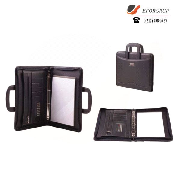 Siyah Deri Evrak Çantası