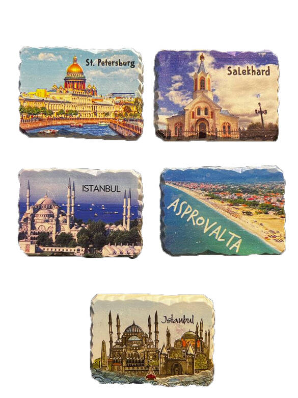 DİKDÖRTGEN BASKILI MAGNET