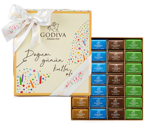 Doğum Günün Kutlu Olsun Napoliten Kutusu, 56 Adet Napoliten