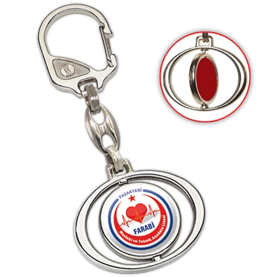 Dönerli Oval Anahtarlık 1502.KD