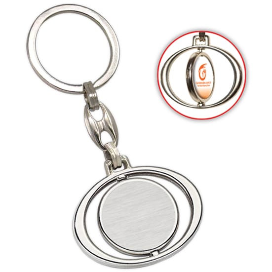 Dönerli Oval Anahtarlık