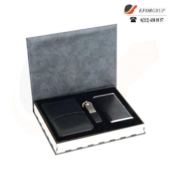 EDIRNE Vip Set(Powerbank+Cep Defteri+Anahtarlık)